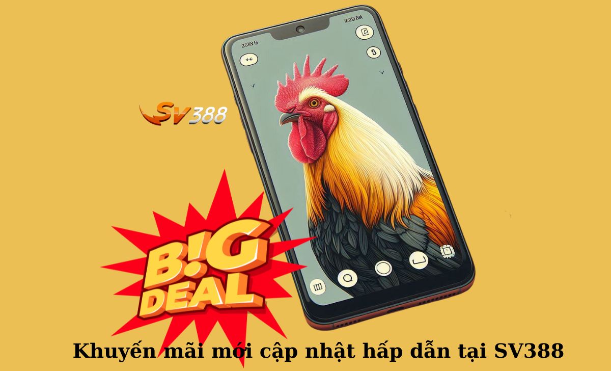 Khuyến mãi mới cập nhật hấp dẫn tại SV388